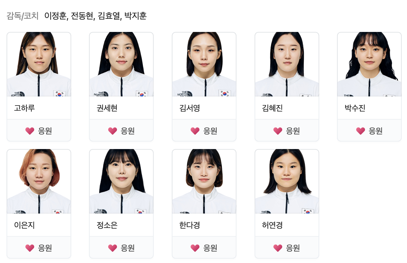 여자 국가대표