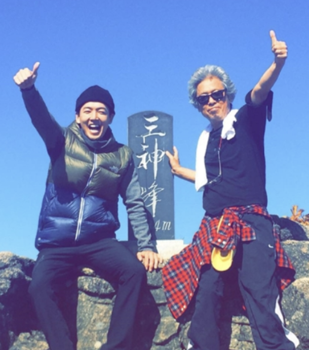 정경호 아버지 정을영 PD 함께한 사진