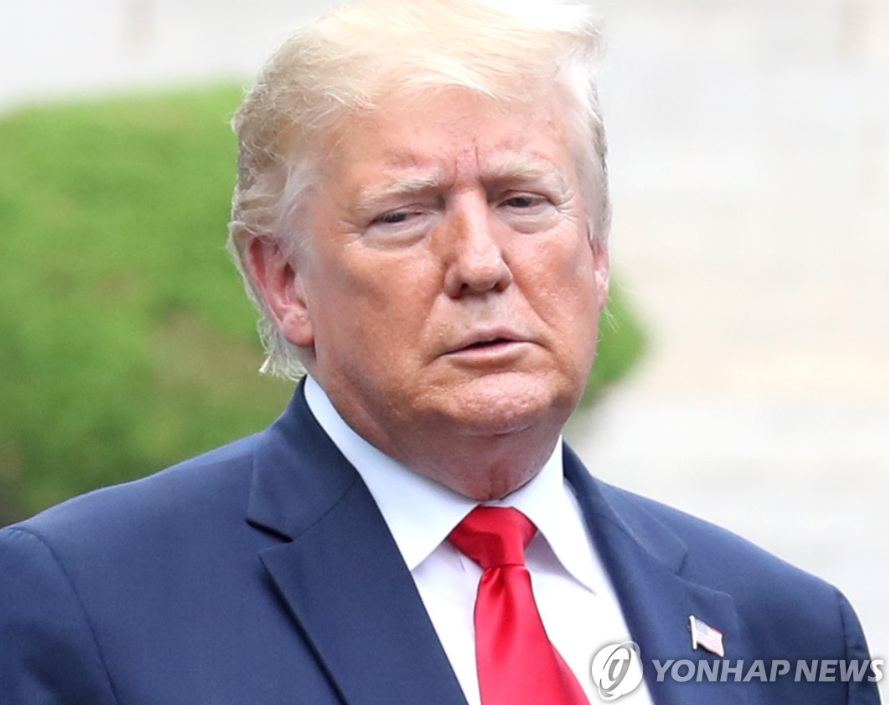 도널드 트럼프 미국 대통령