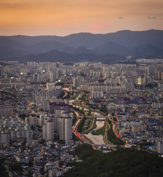 대구 시내 전경