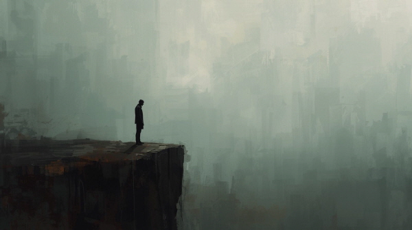 이끌던 마음이 외면받는 순간 찾아오는 허탈감에 관한 그림