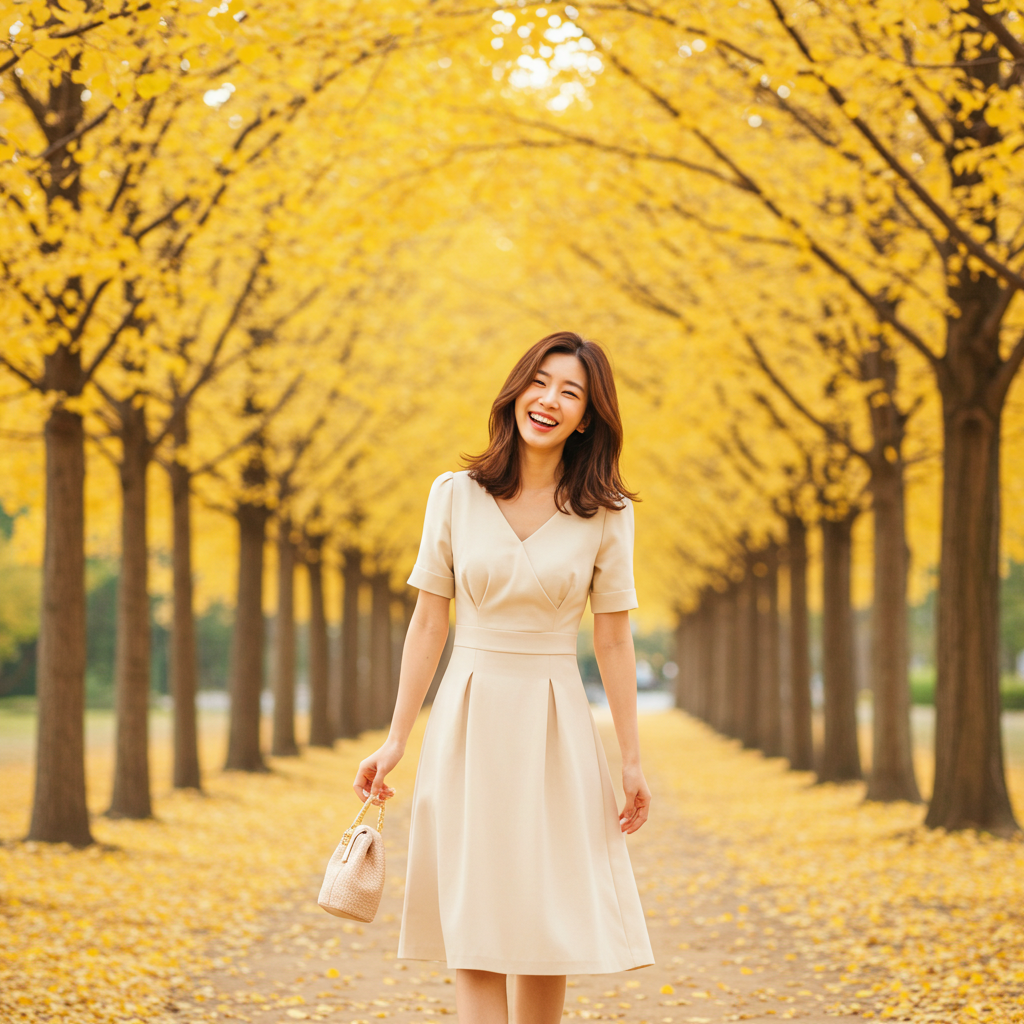 홍천 은행나무 숲