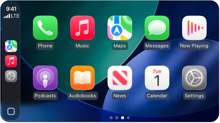 카플레이 화면 이미지