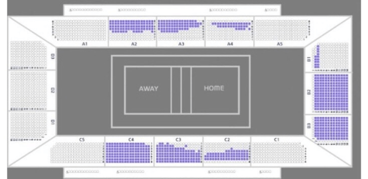 인천삼산월드체육관-자리배치도