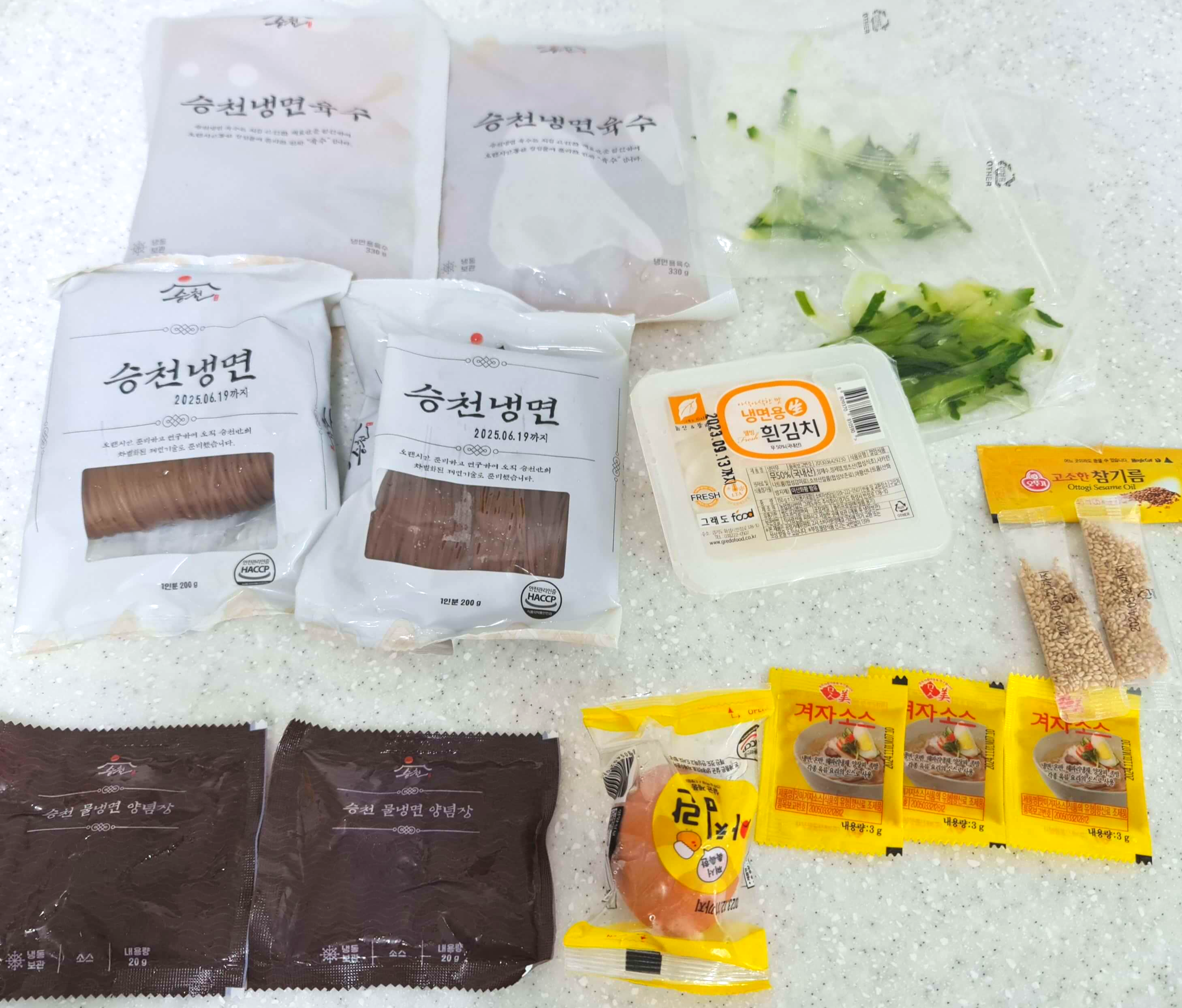 거제 승천냉면