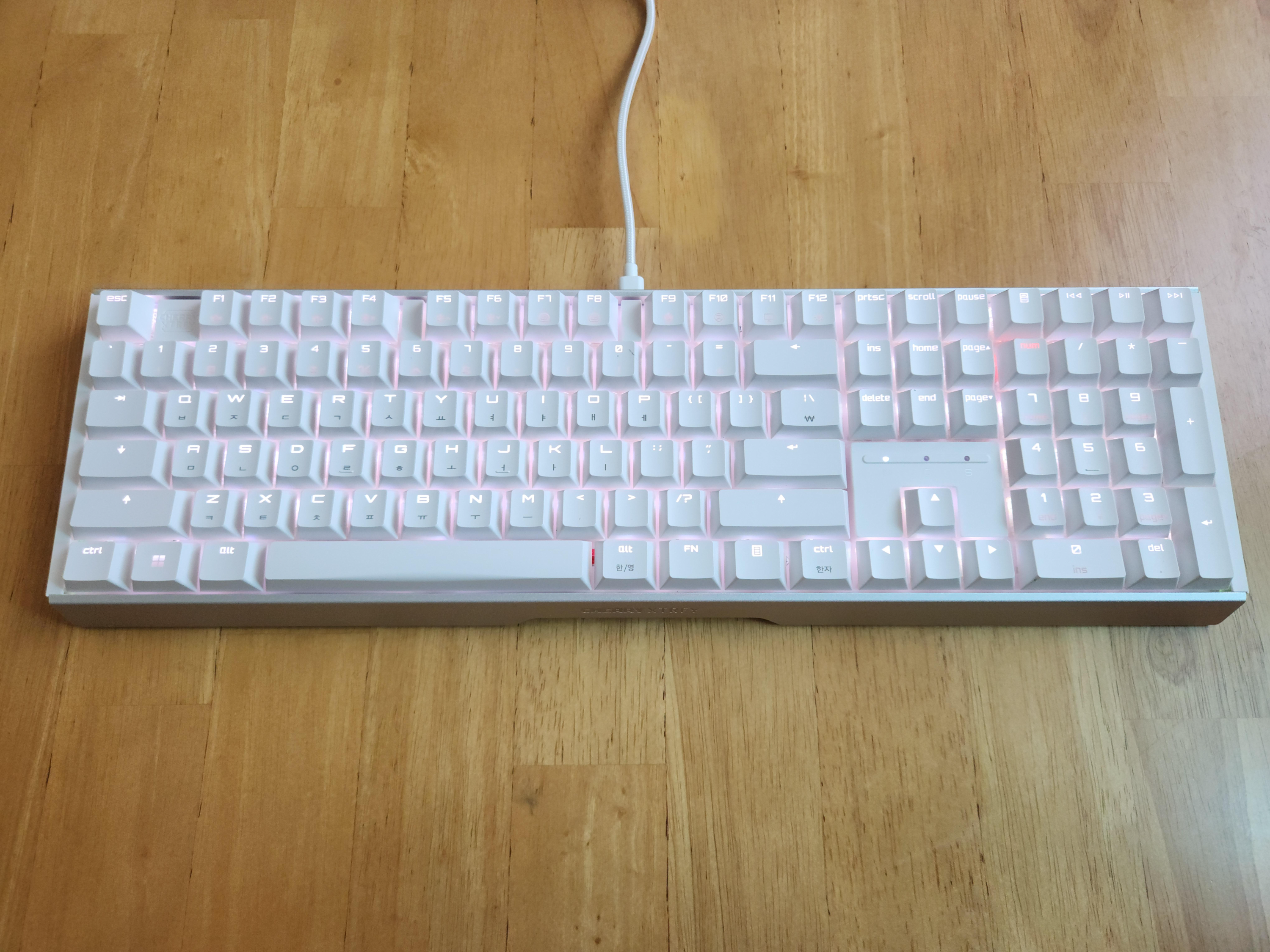 Cherry keyboard MX 3.1 RGB light