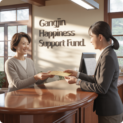 강진군 군민행복지원금 신청 이미지