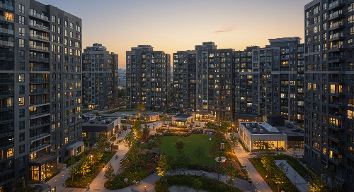 신축 아파트 단지