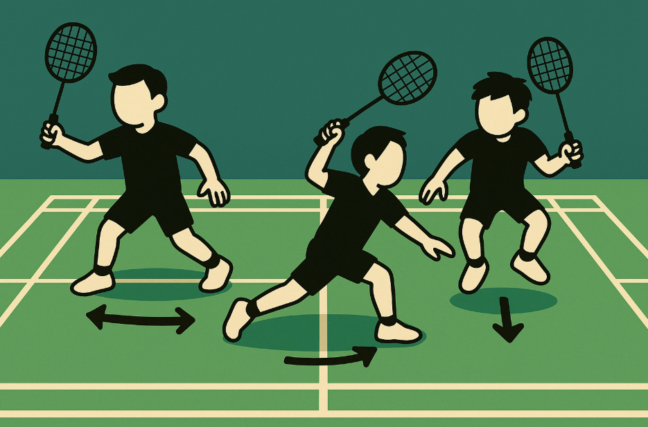 스텝 연습 사진