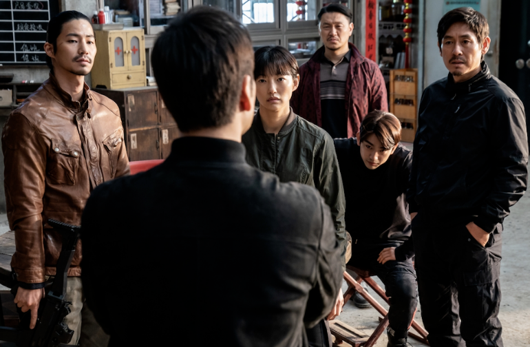 설경구와 출연진들의 사진