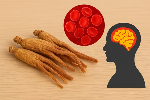 홍삼과 뇌 건강 이미지