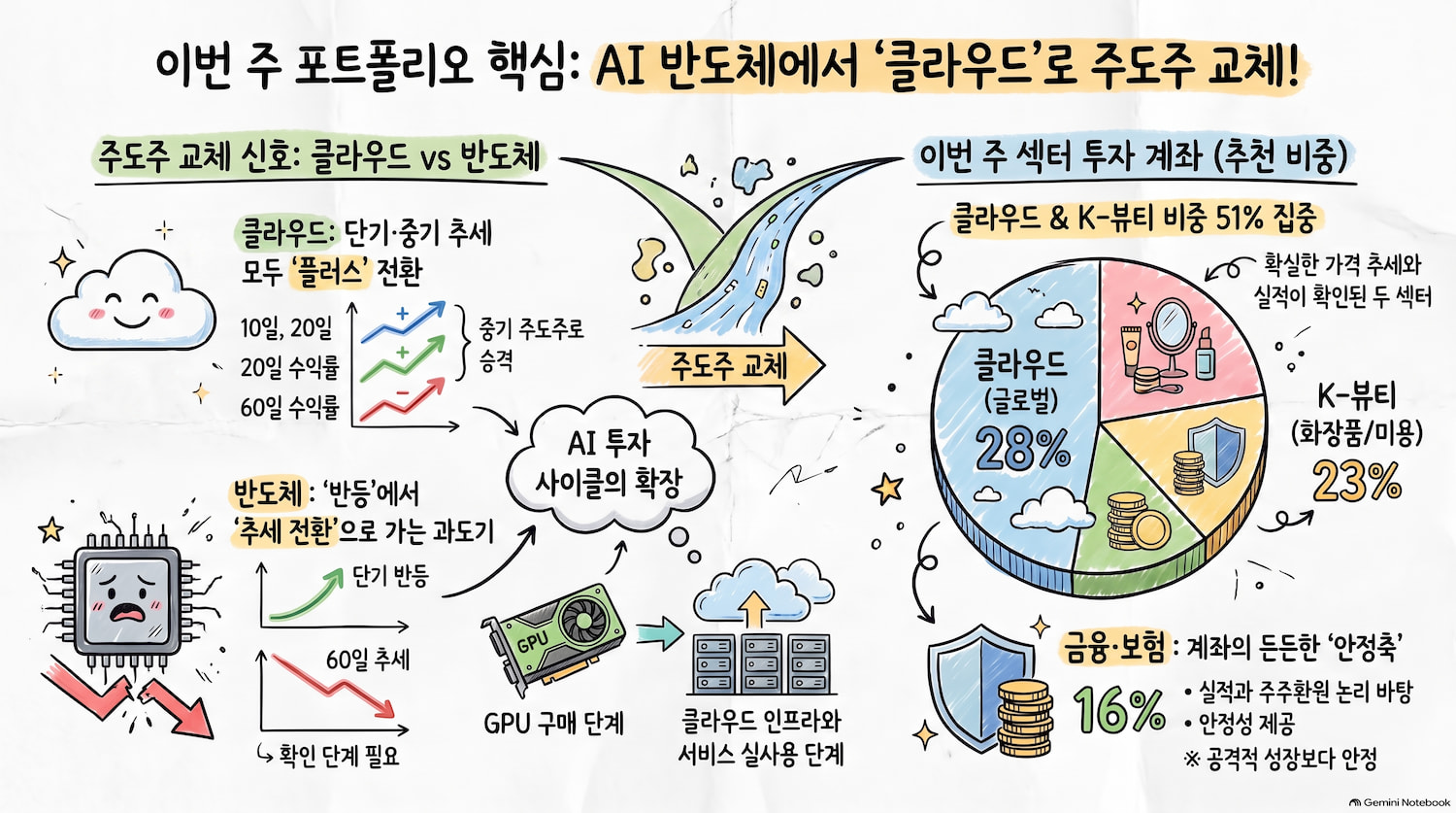반도체 수출은 사상급인데 주가는 7주째 하락, 메모리 쇼티지와 금리의 충돌|2026년 8월 1주차 주식시장 뉴스 정리