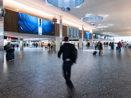 취리히공항 내부 사진