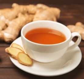 한국의 떡 종류 솔방울떡-생강차