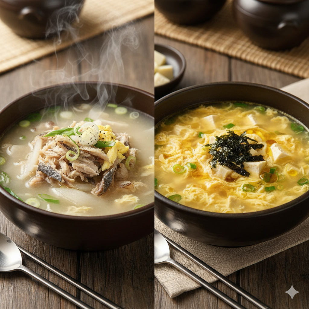 계란, 콩나물국 등 숙취해소 음식