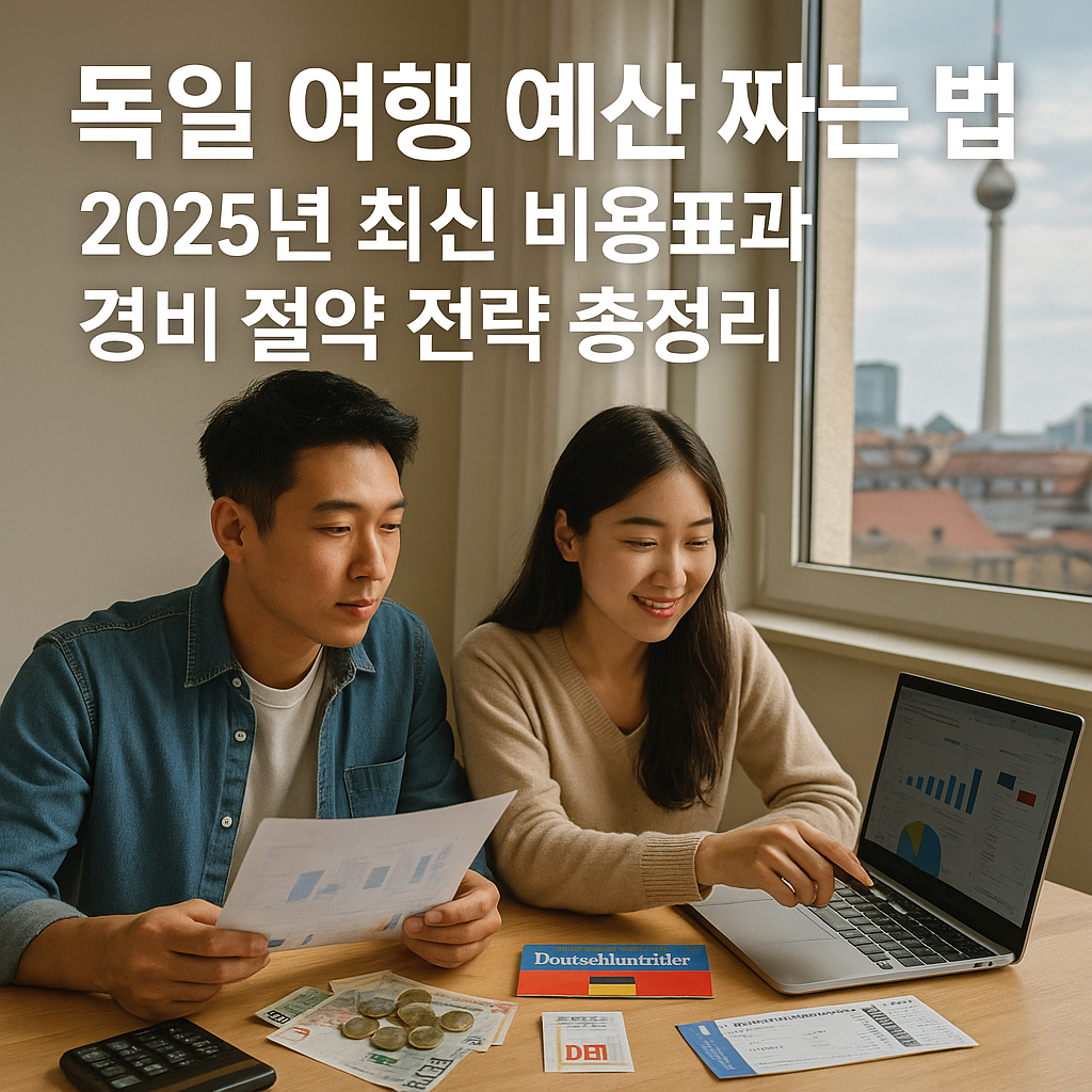 독일 여행 예산 짜는 법, 최신 비용표와 경비 절약 전략 총정리
