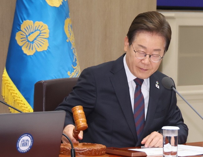 이재명대통령 업무사진