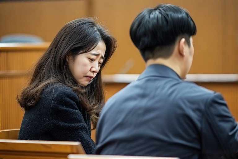 AI이미지:-가정법원에-앉아있는-부부