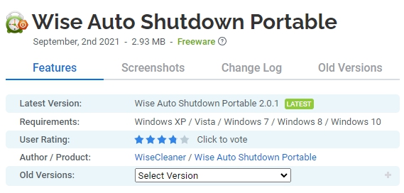 Wise-Auto-Shutdown-Portable