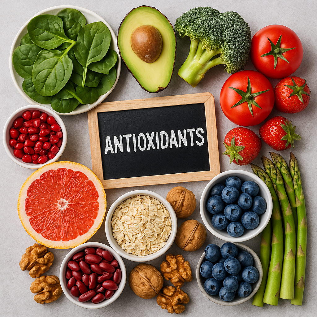 노화 예방과 항산화 음식