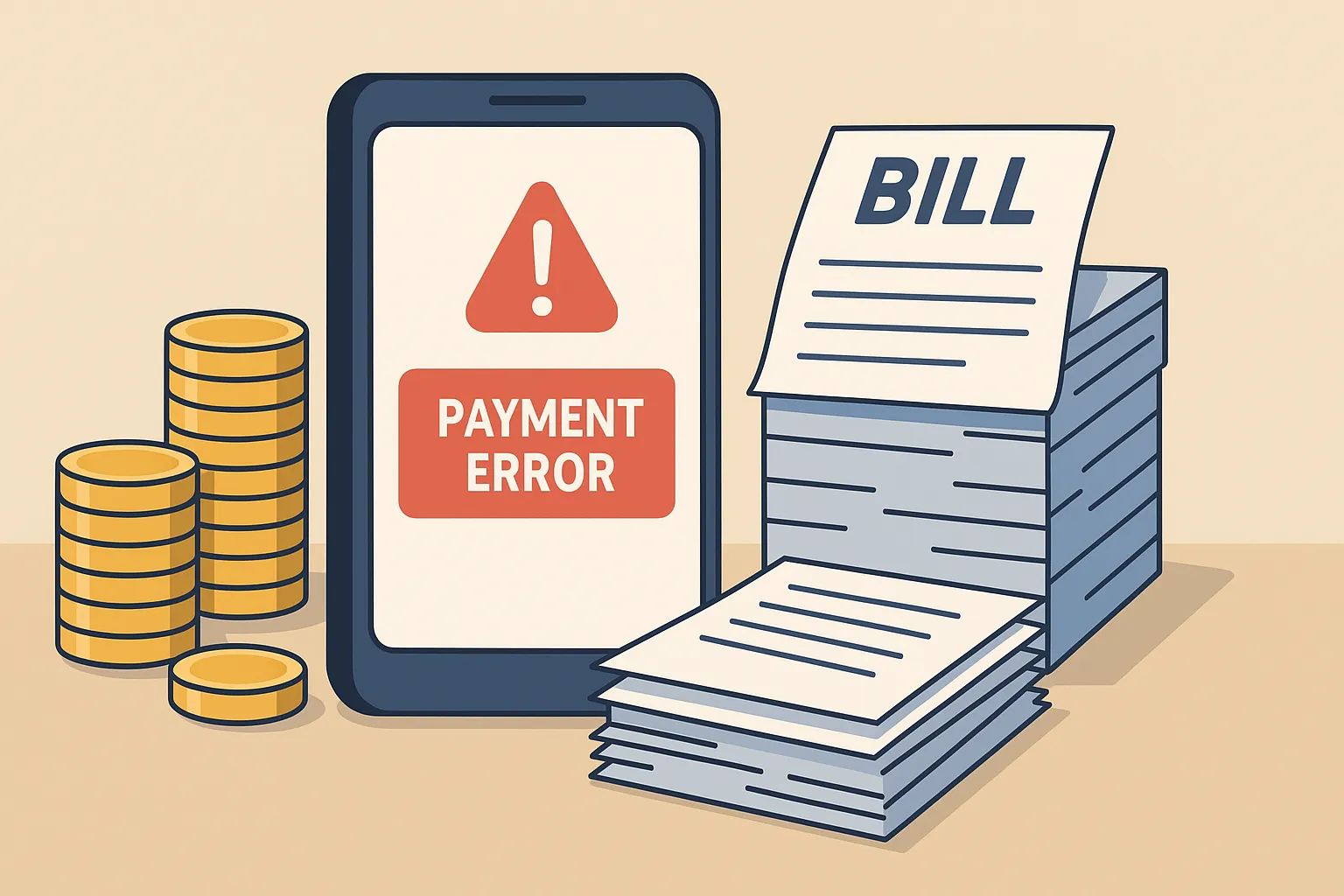 미납 요금과 지출 부담