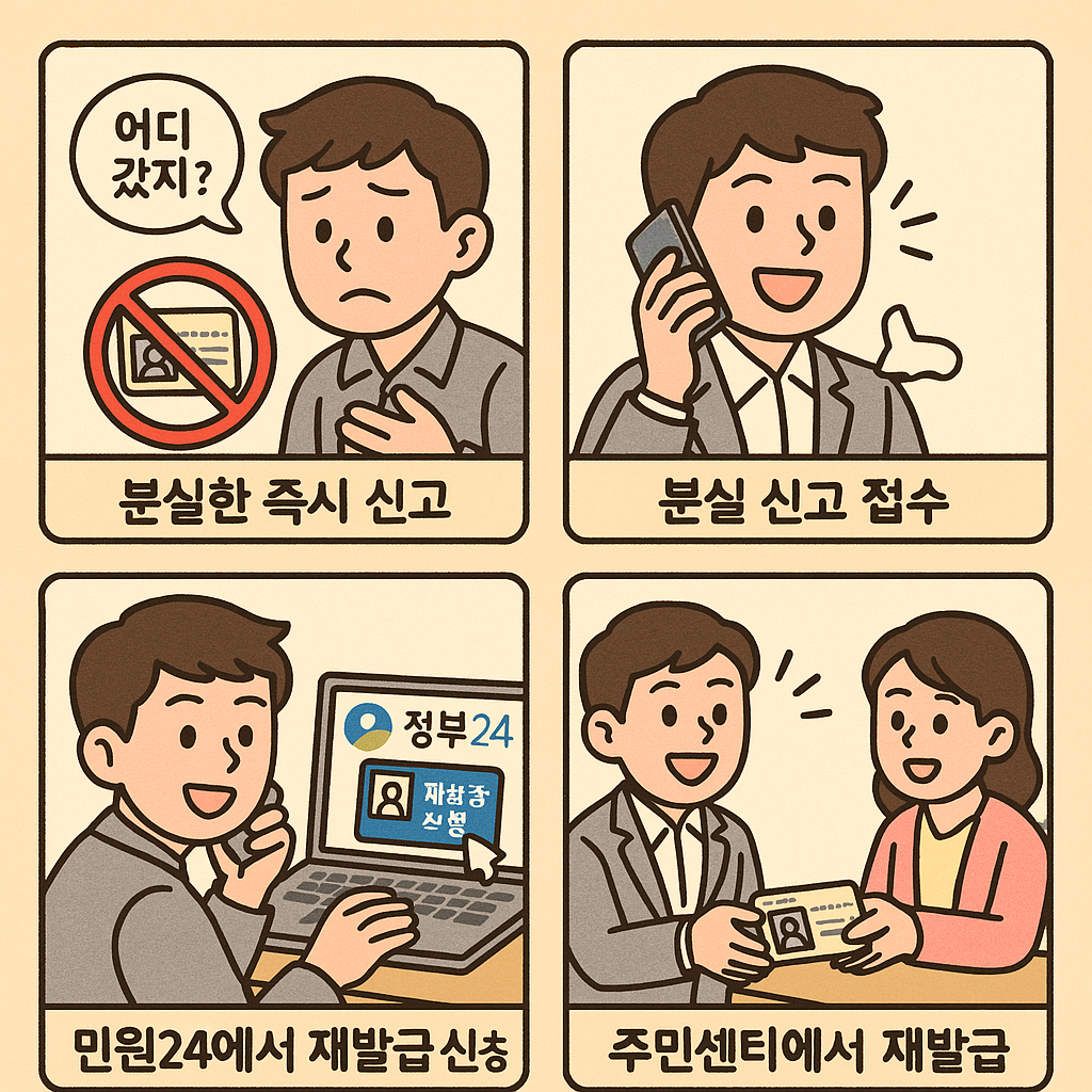 주민등록증 분실 시 빠르게 대처하는 방법