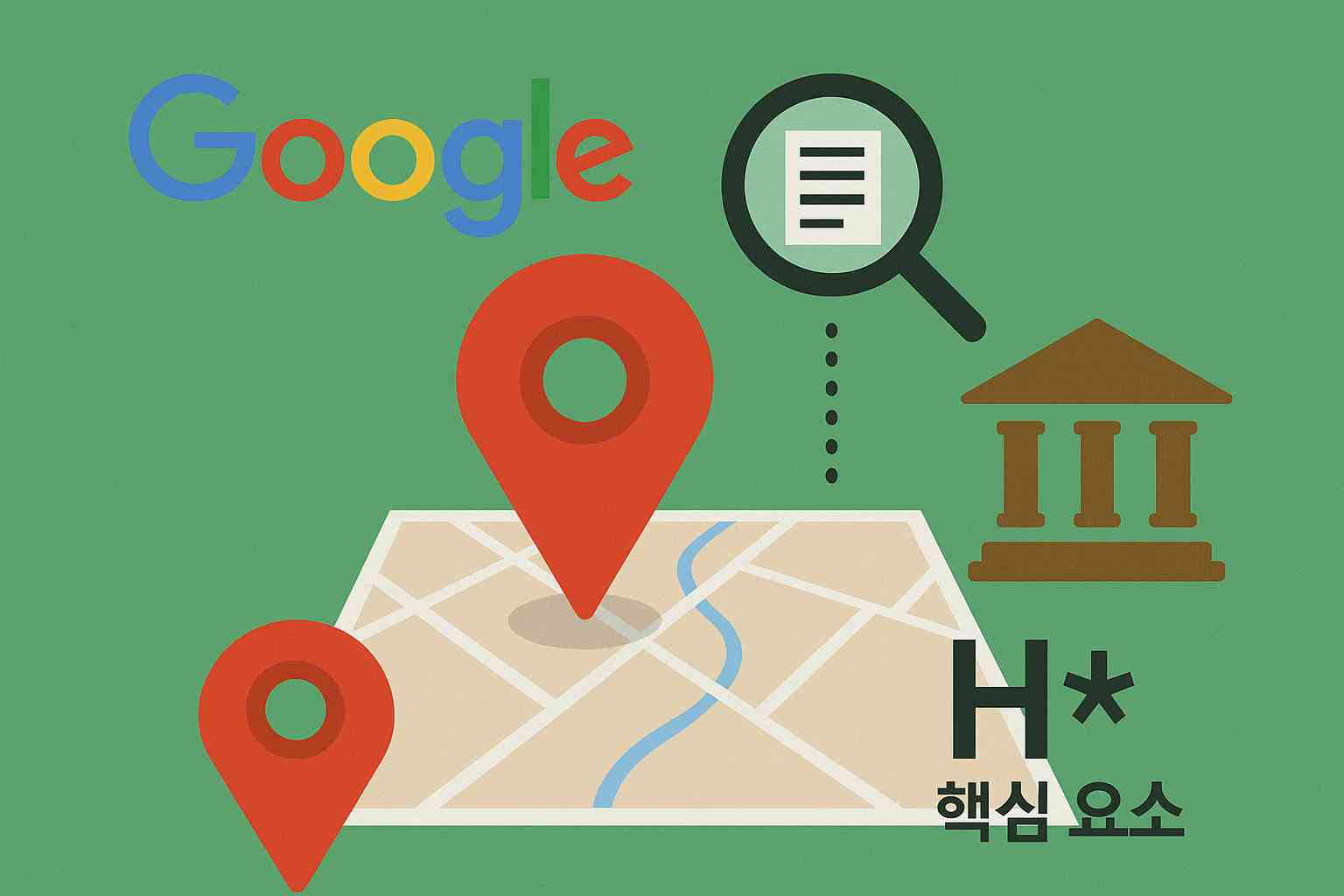 구글 검색에 강한 구조적 지역 콘텐츠의 핵심 요소