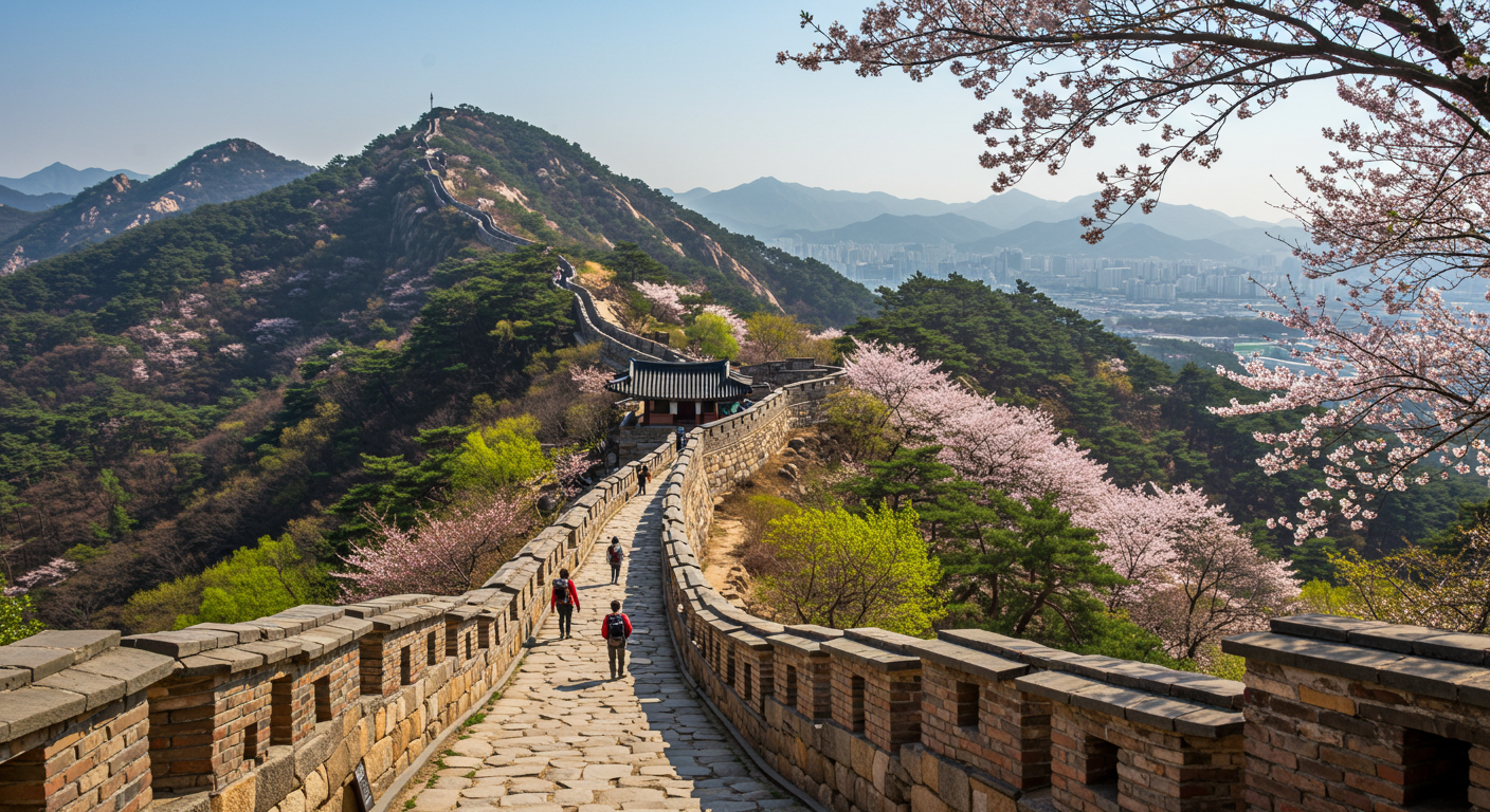 남한산성 이미지