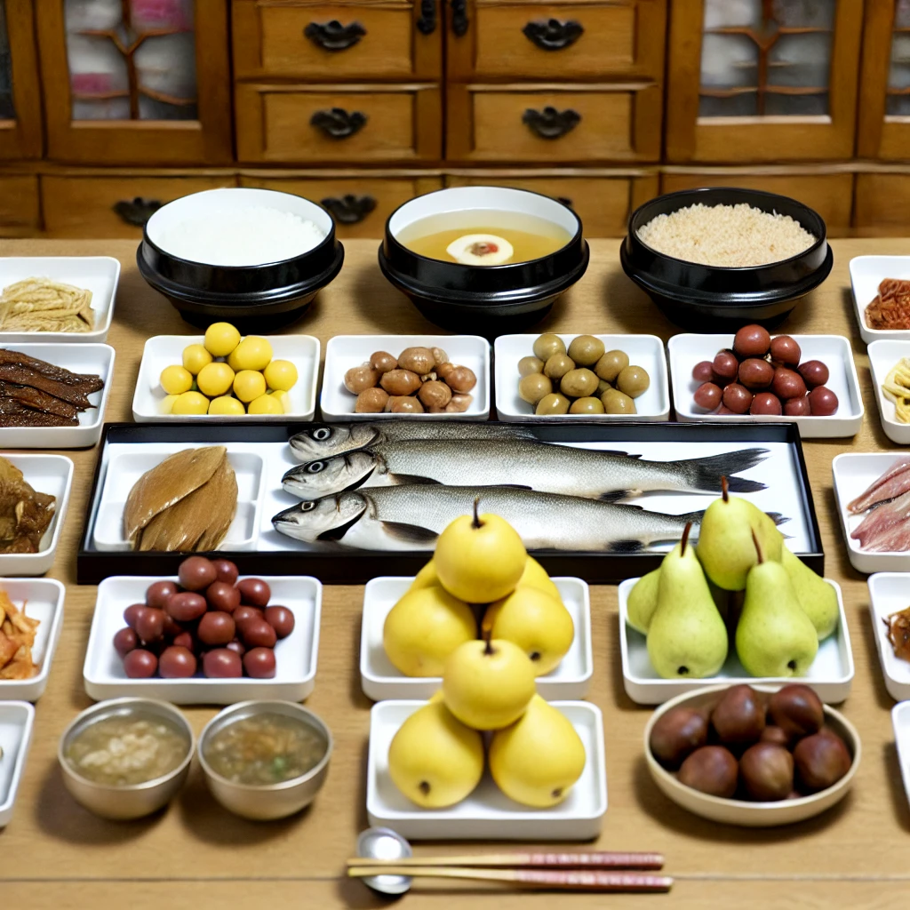 추석 차례상 차리는 방법