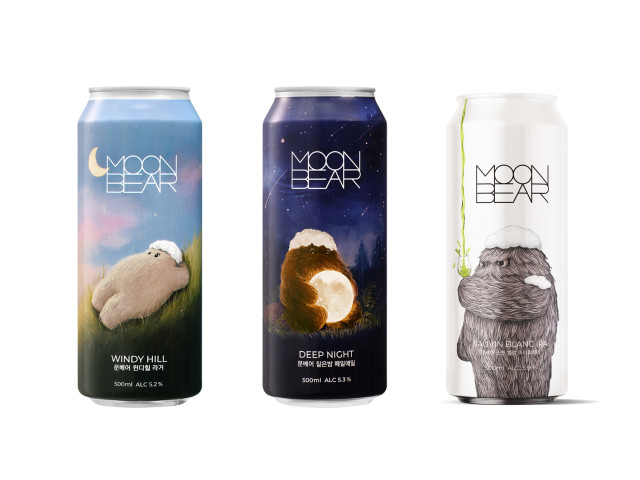 교촌의 문베어 수제맥주.