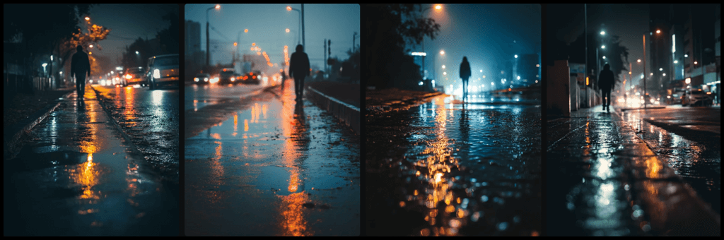 Cinematic lighting 연출 예시 이미지_Midjourney