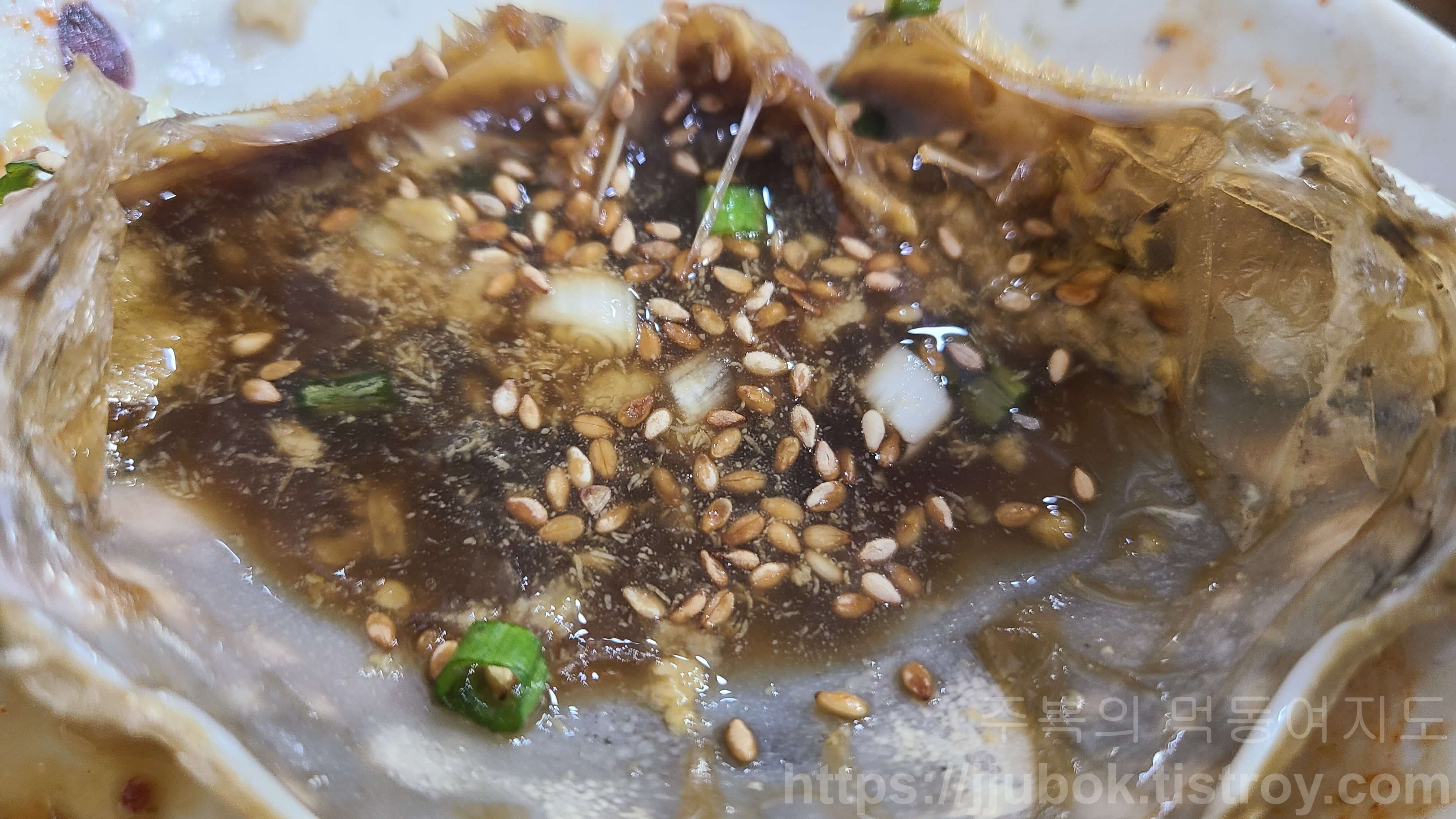 계산동-산해진미-간장게장-밥