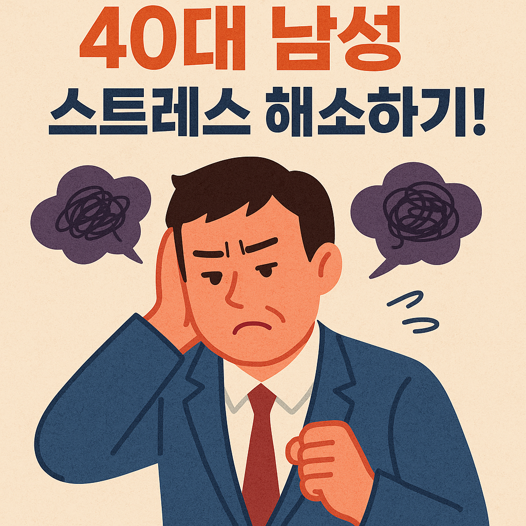 40대 남성 스트레스 해소 방법