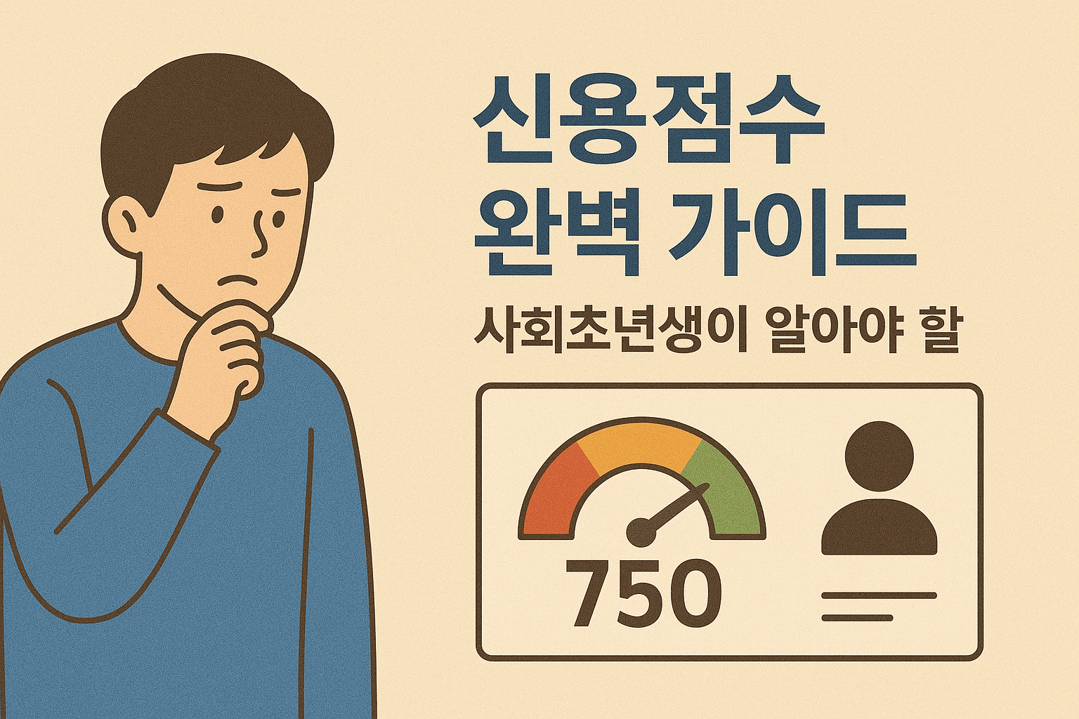 신용점수 완벽 가이드: 사회초년생이 알아야 할 신용 관리법
