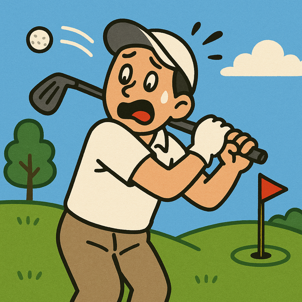 골프 백돌이 그림