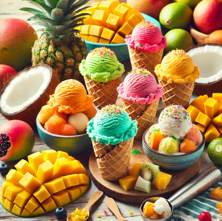 아이스크림 관련 사진