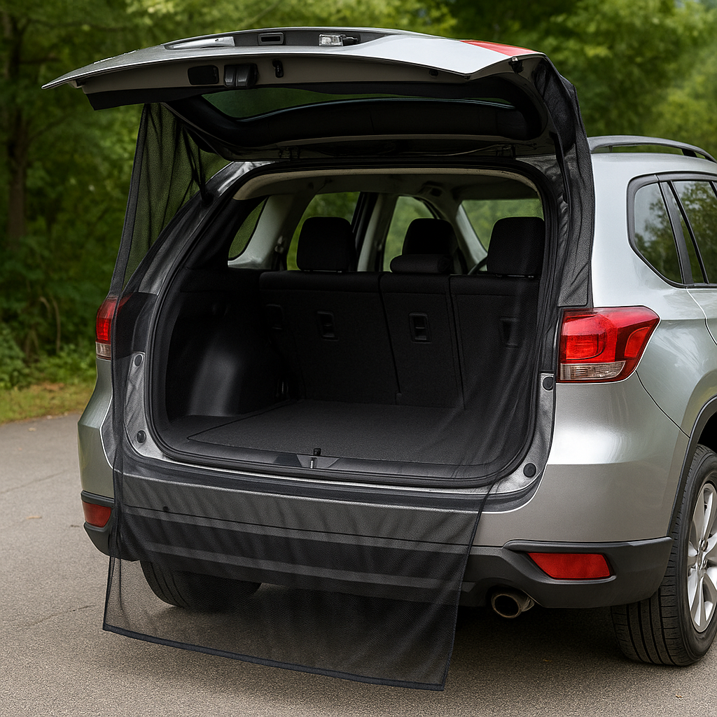 차량용 모기장, 여름철 차박 필수템