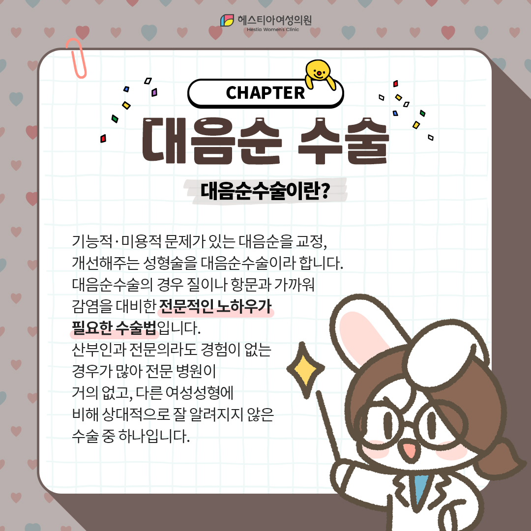 대음순수술이란?