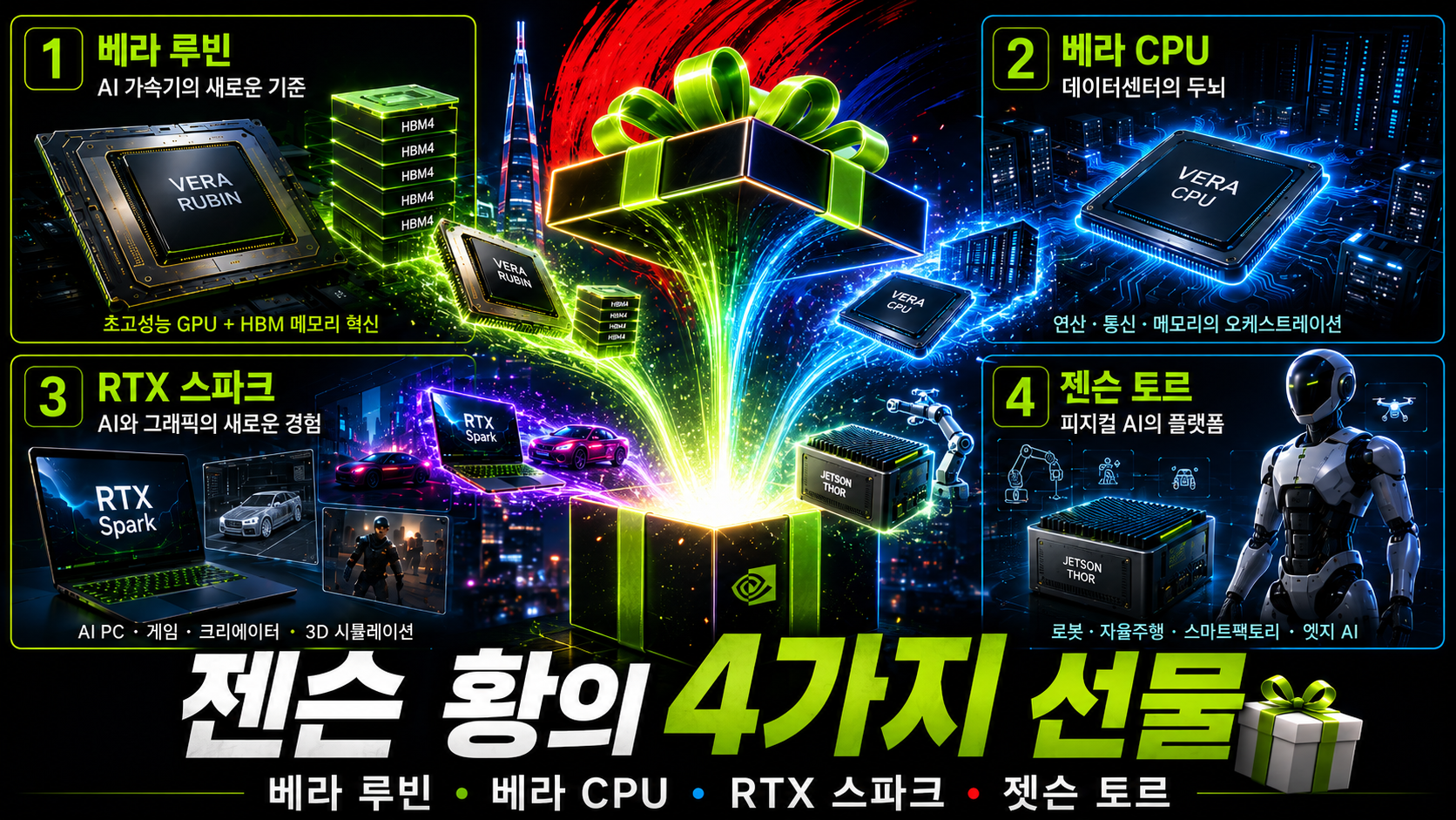 젠슨황의 4가지 선물, 썸네일