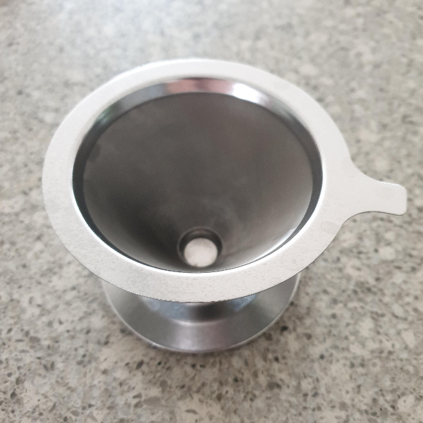 스테인리스 메쉬 드리퍼를 이용한 아이스커피 레시피