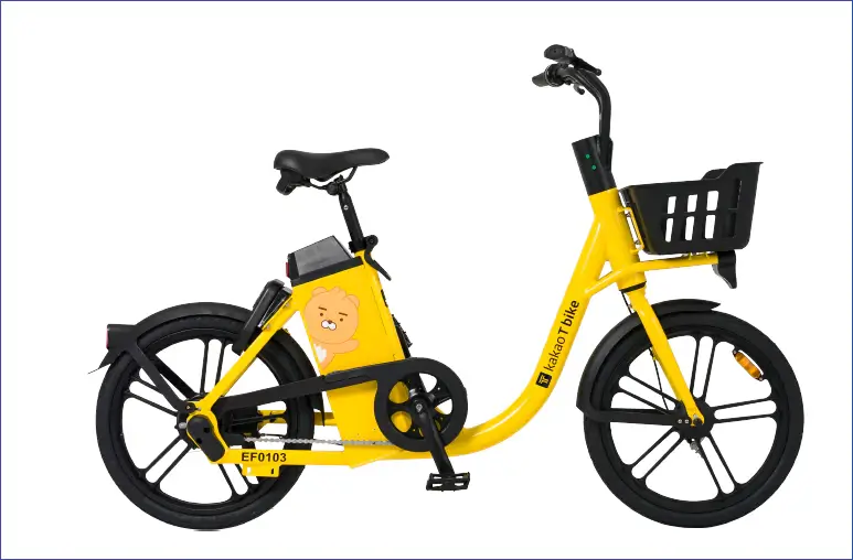 카카오T바이크-옆모습