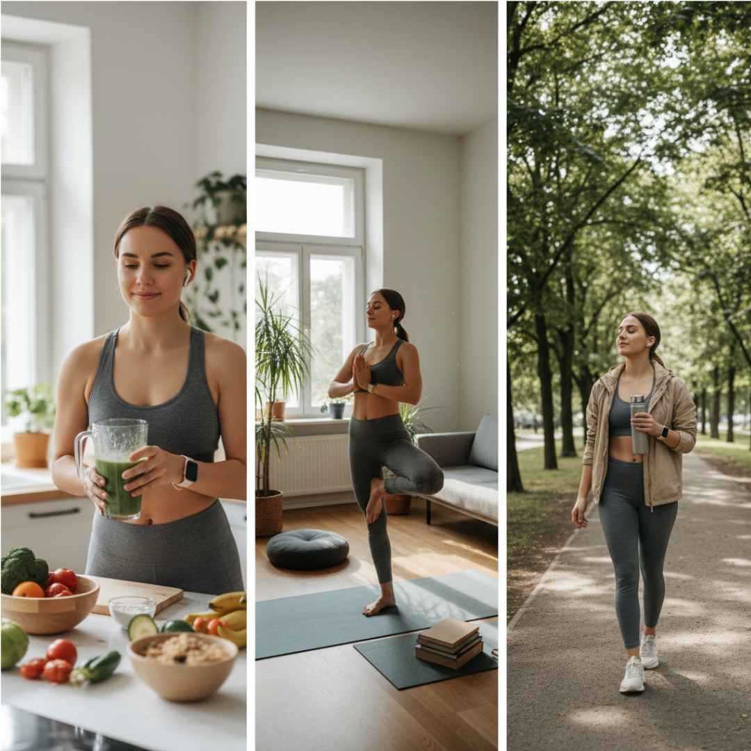 ‘최근 들어 건강을 의식하며 하루를 보내는 일상’