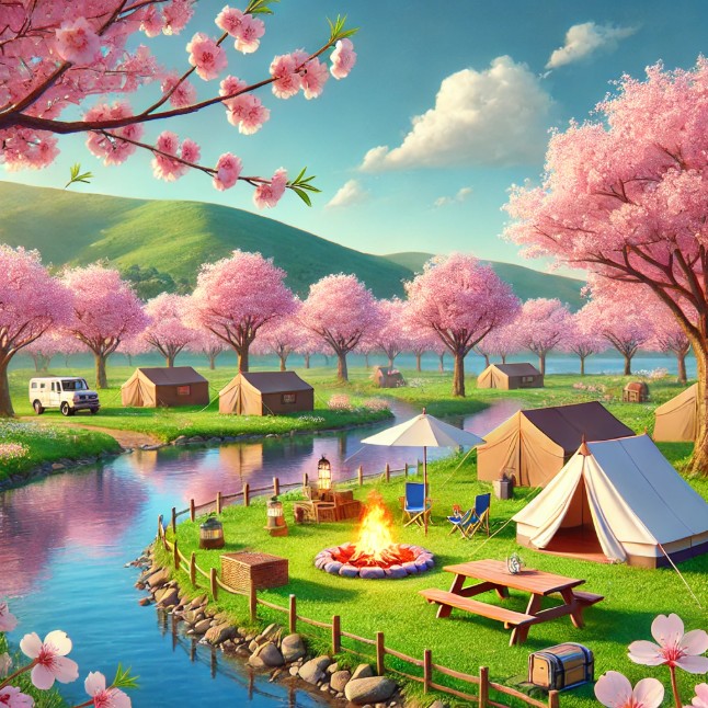 부산 근교 벚꽃 캠핑장 추천