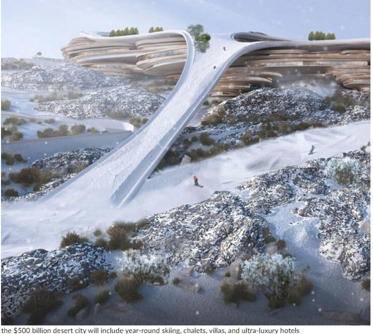 미지의 세계 사우디 네옴 메가시티, 2029년 동계 아시안 게임 개최지 선정 VIDEO:Saudi Arabia To Host 2029 Asian Winter Games In NEOM's Trojena