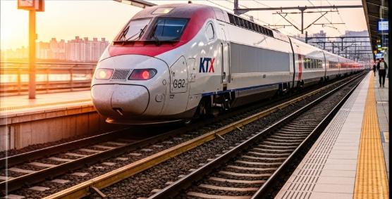 귀성길을 떠나는 KTX 사진