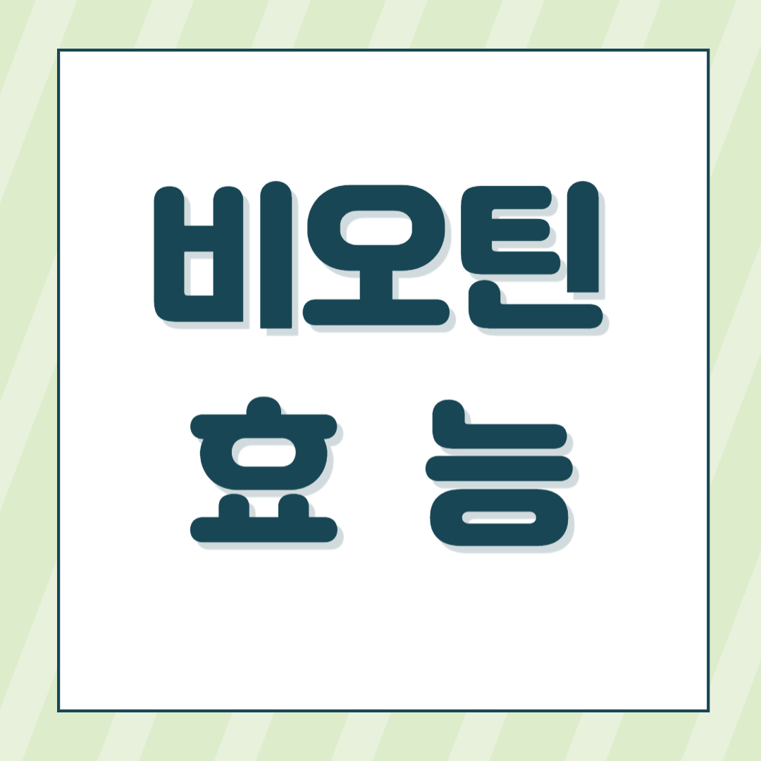 비오틴효능