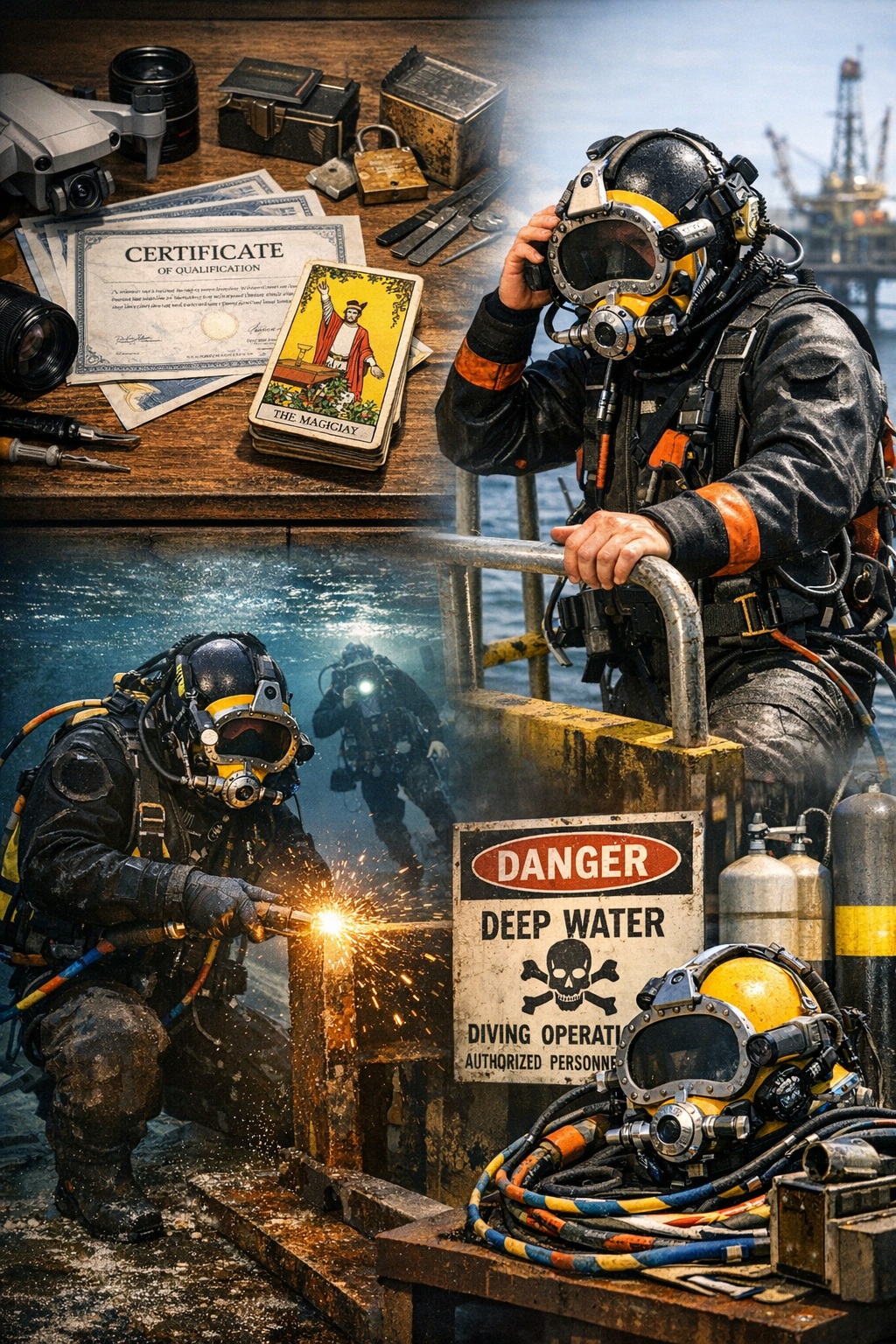 비주류 자격증과 산업잠수사 자격증 현실과 위험성 정리