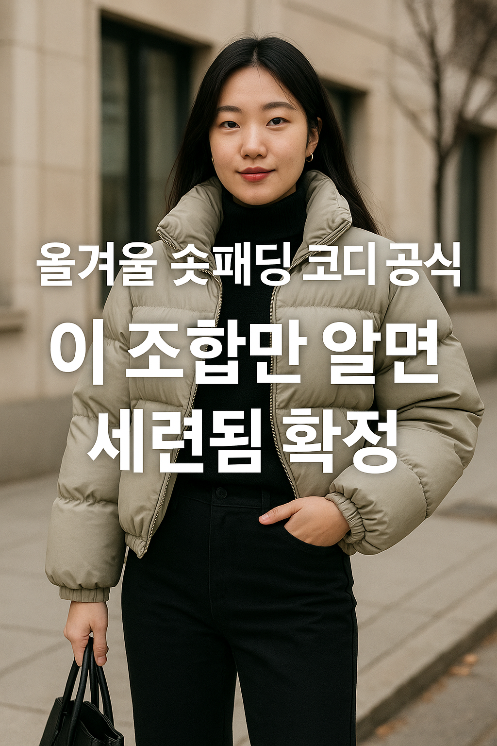 올겨울 숏패딩