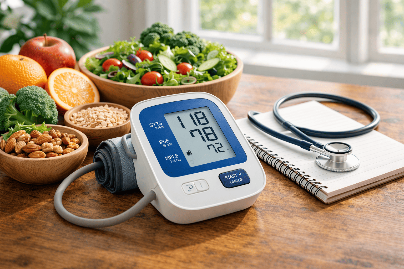 혈압 낮추는 방법 (과학적 식단, 혈압조절 영양소, 건강관리)