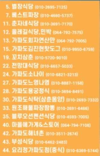 가파도 청보리 축제